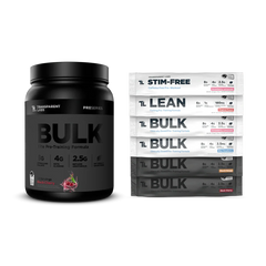 Bulk Black Pre-Workout + Free Variety Pack