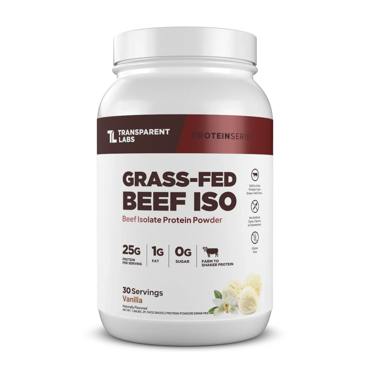 Grass-Fed Beef Protein Isolate